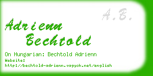 adrienn bechtold business card